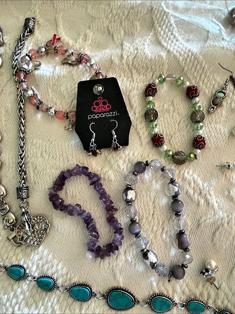 Mixed Jewelry Assortment Silver & Turquoise